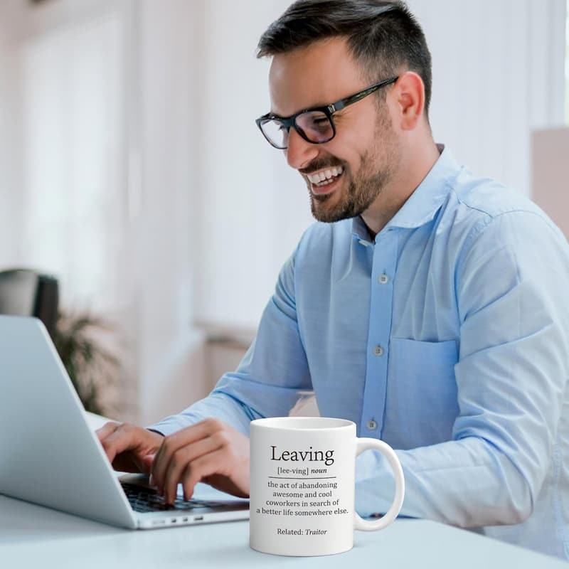 Farewell Mug - Funny Gift for Coworkers - 11 oz