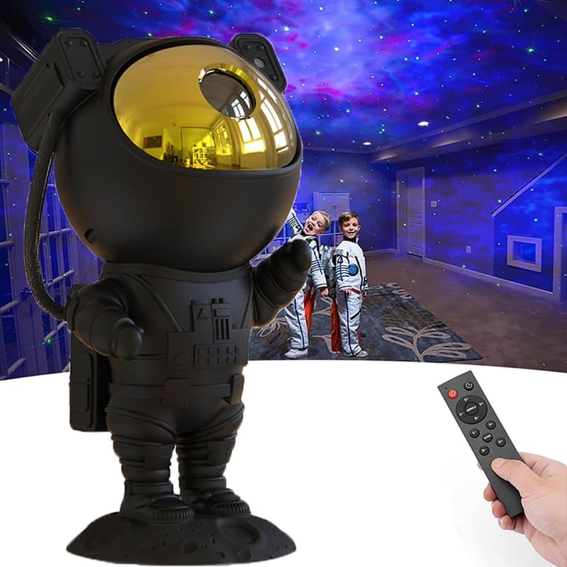 Astronaut Galaxy Projector Night Light for Kids & Adults