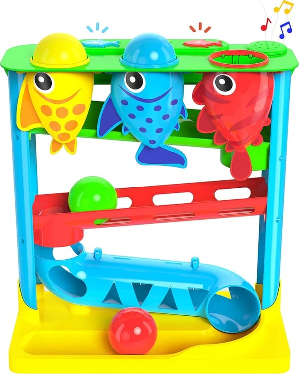 Interactive Fish Feeding Toy for Babies & Toddlers, 1+ Years