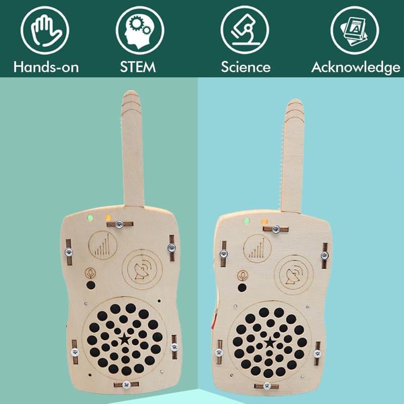 STEM Science Kits & Walkie Talkies for Kids Ages 5-14