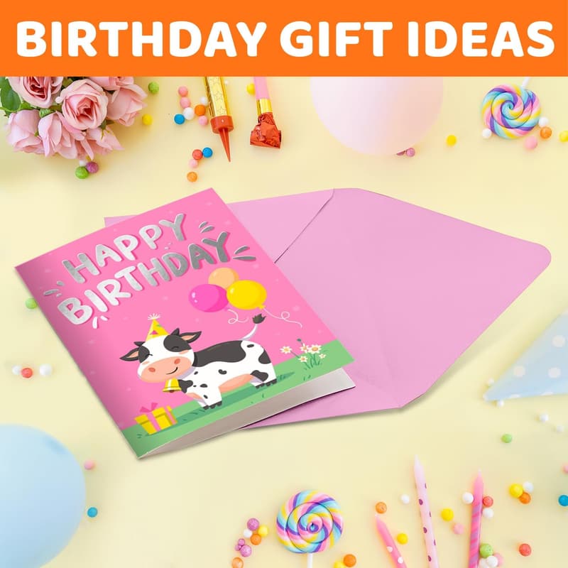 Birthday Gift Ideas for Kids Aged 6-12 with Greeting Card