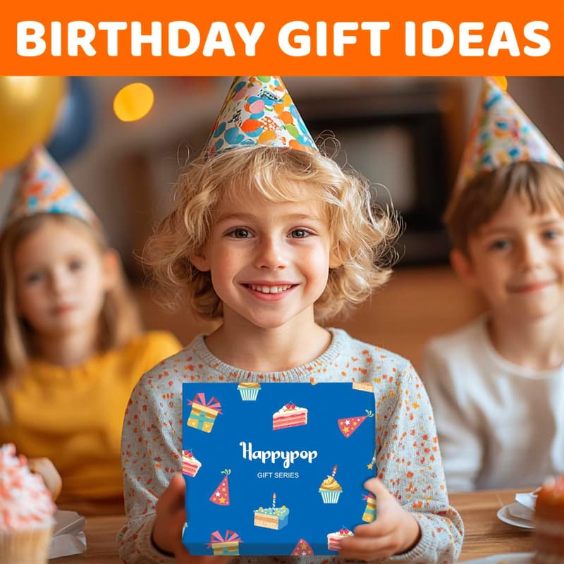 Kids' Birthday Gift Socks with Greeting Card, Ages 5-10