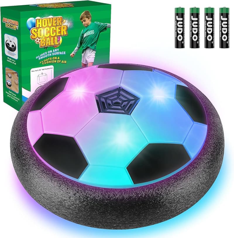Light Up LED Soccer Ball Toy for Kids Ages 4-12