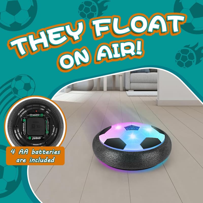 Light Up LED Soccer Ball Toy for Kids Ages 4-12