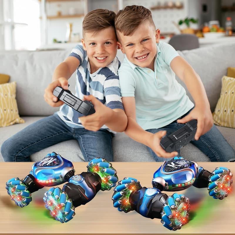 Gesture-Controlled RC Stunt Car for Boys Age 4-12