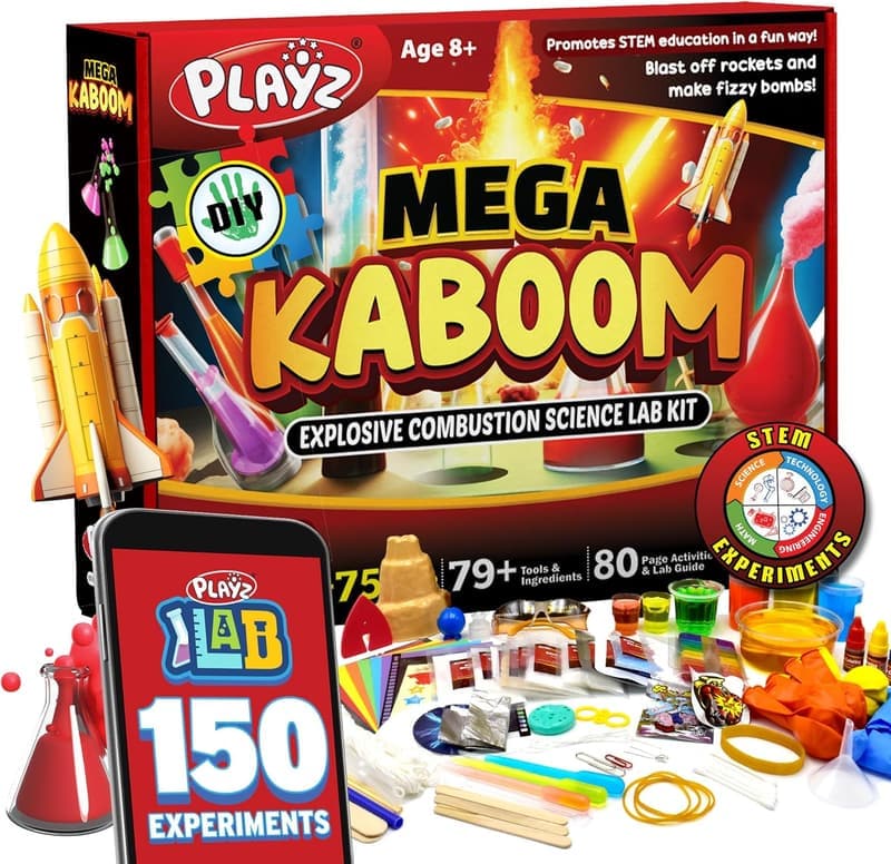 STEM Science Experiment Kit for Kids 8-12 - 150+ Guided Activities