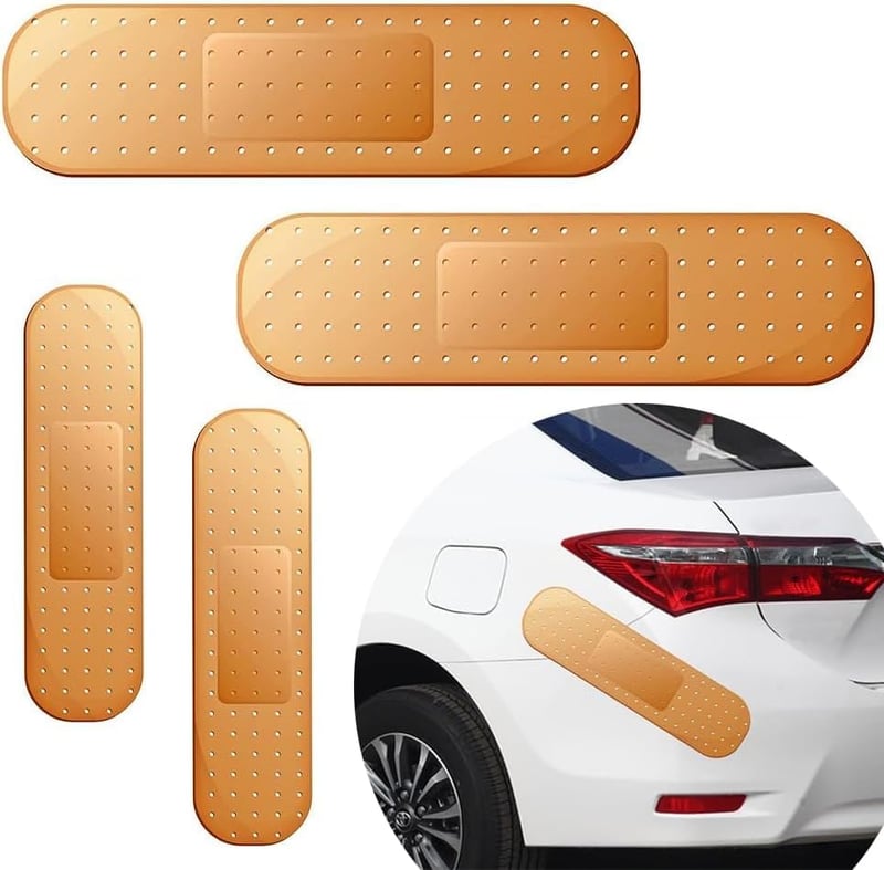 Giant Band-Aid Car Decals - 4PCS Vinyl Scratch Covers