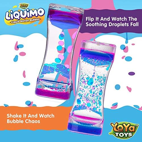 Calming Liquid Motion Bubbler – 3 Pack for Kids & Adults