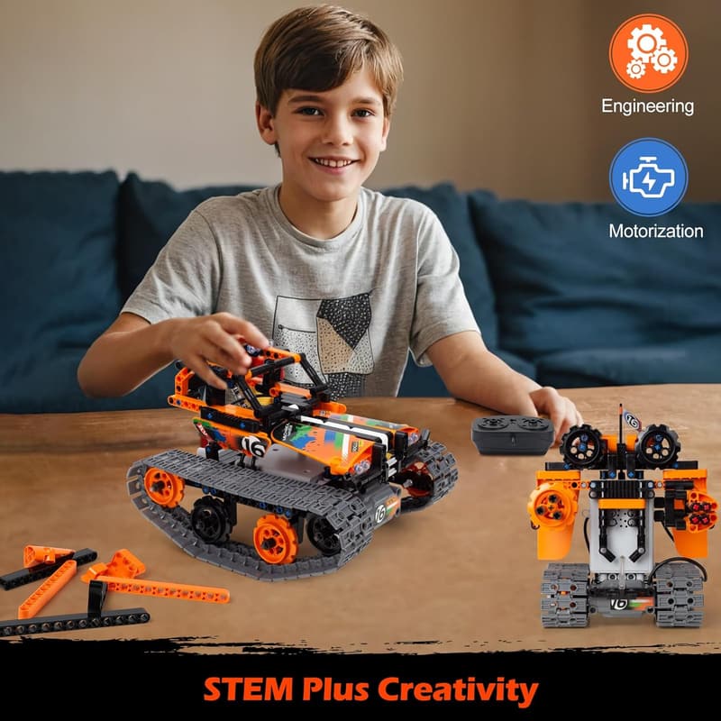 STEM Robot Building Toy Kit for Kids Ages 8-12
