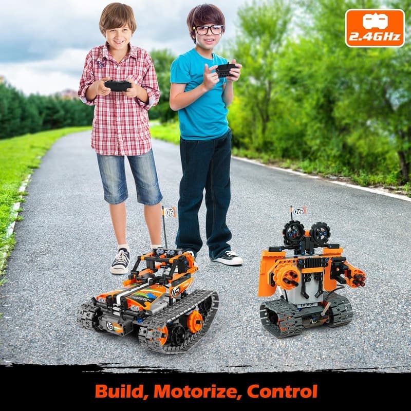STEM Robot Building Toy Kit for Kids Ages 8-12