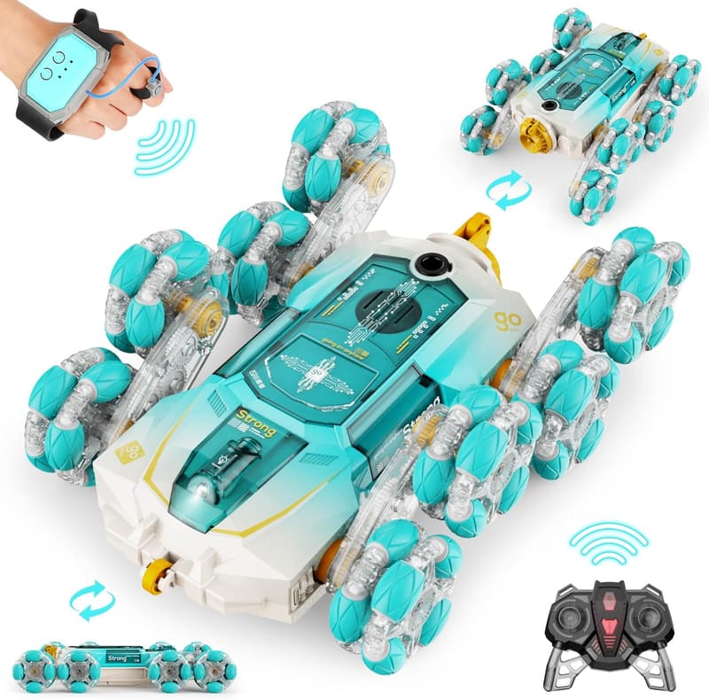 Remote Control Stunt Car - Gesture Sensing for Ages 8-12