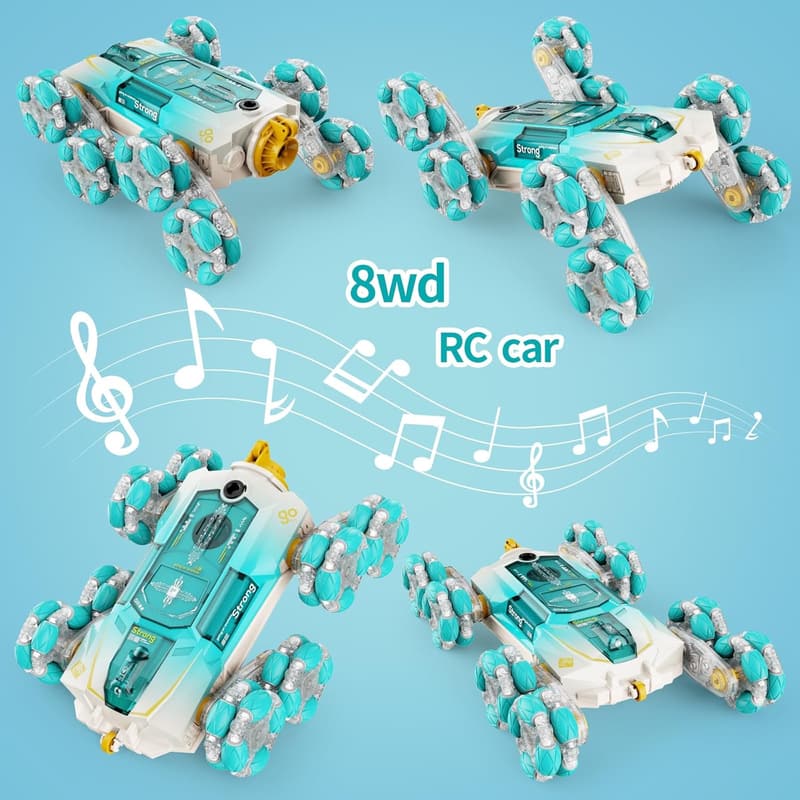 Remote Control Stunt Car - Gesture Sensing for Ages 8-12
