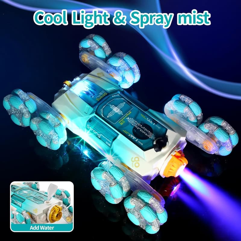 Remote Control Stunt Car - Gesture Sensing for Ages 8-12