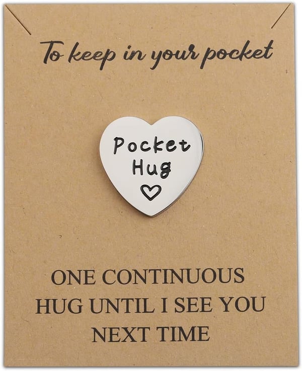 Long Distance Relationship Pocket Hug Token Gift