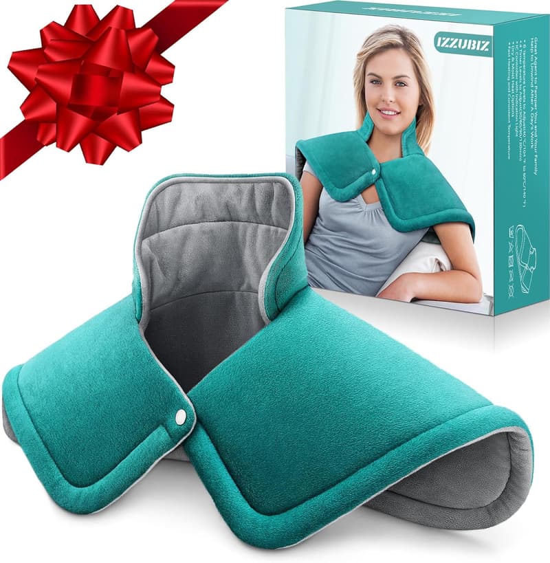 Electric Heating Pad Gift for Mom, Neck & Shoulder Relief