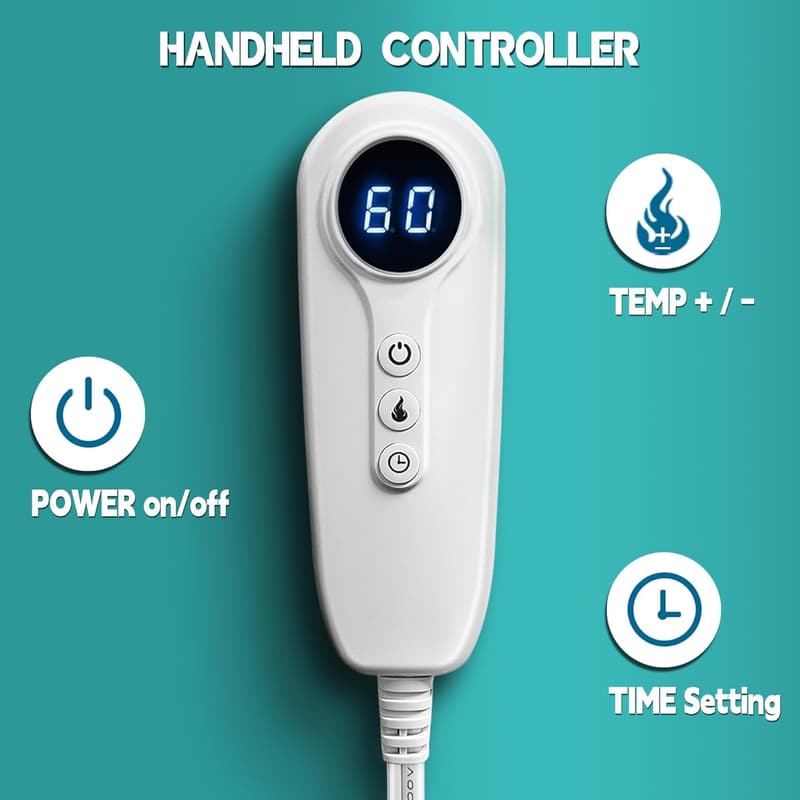 Electric Heating Pad Gift for Mom, Neck & Shoulder Relief