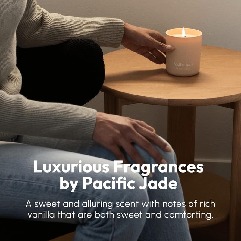 Luxury 11oz Soy Candle in Matte Glass - Golden Vanilla