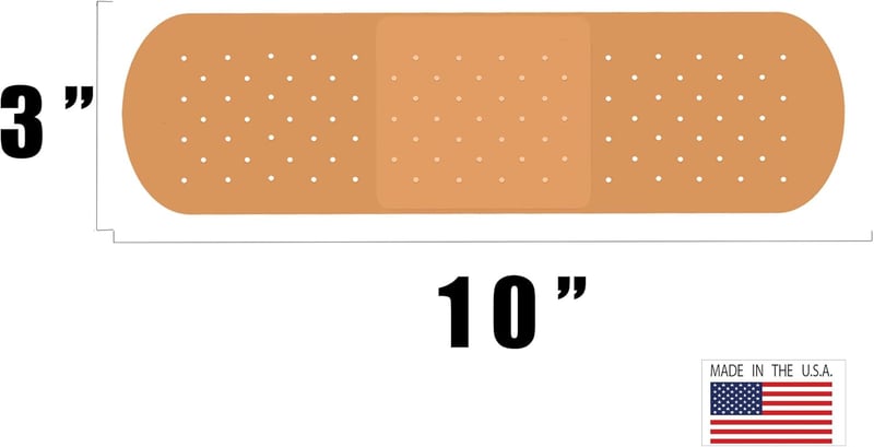 Funny Ouch Band Aid Car Bumper Sticker Decal