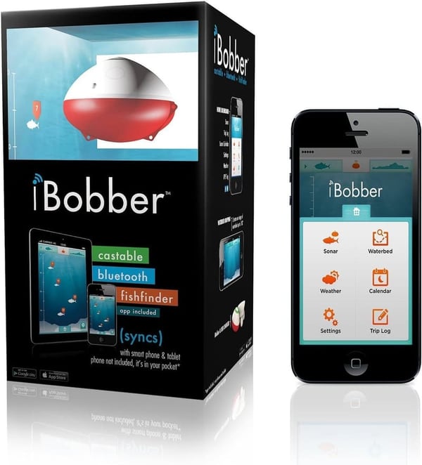 Portable Bluetooth Fish Finder with 135 ft Depth Range