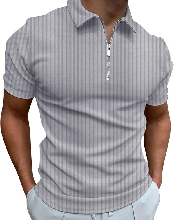 Men's Quick-Drying Stretch Knit Polo Shirt