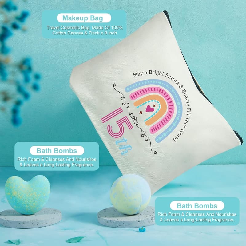 Sweet 15 Birthday Gift Box for 15-Year-Old Girls