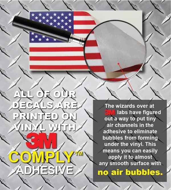 Funny 3M Vinyl Bandaid Car Decal Stickers - 4 Pack