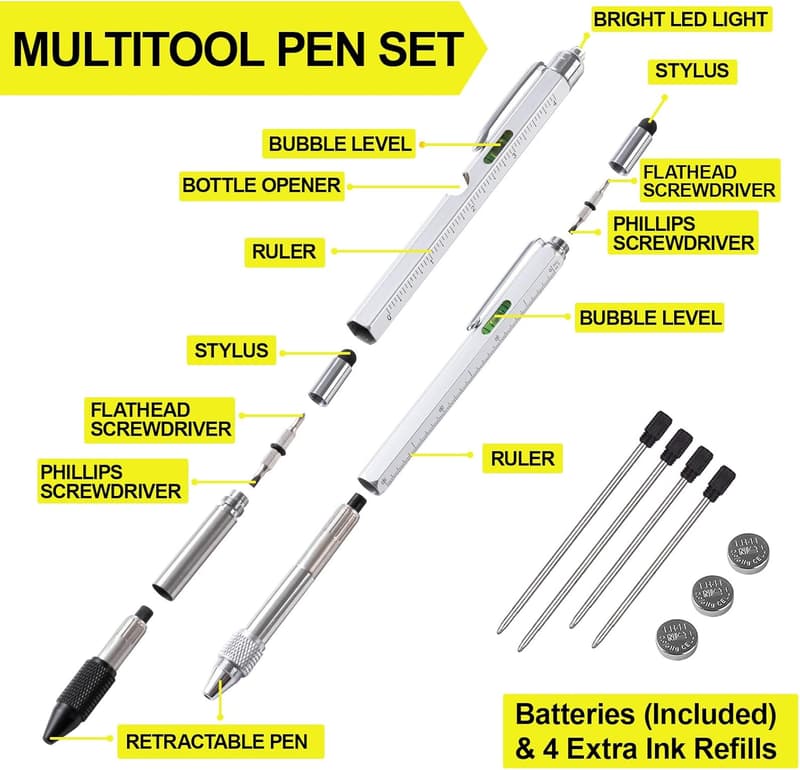 Father's Day 11-in-1 Multitool Pen Set for Dad