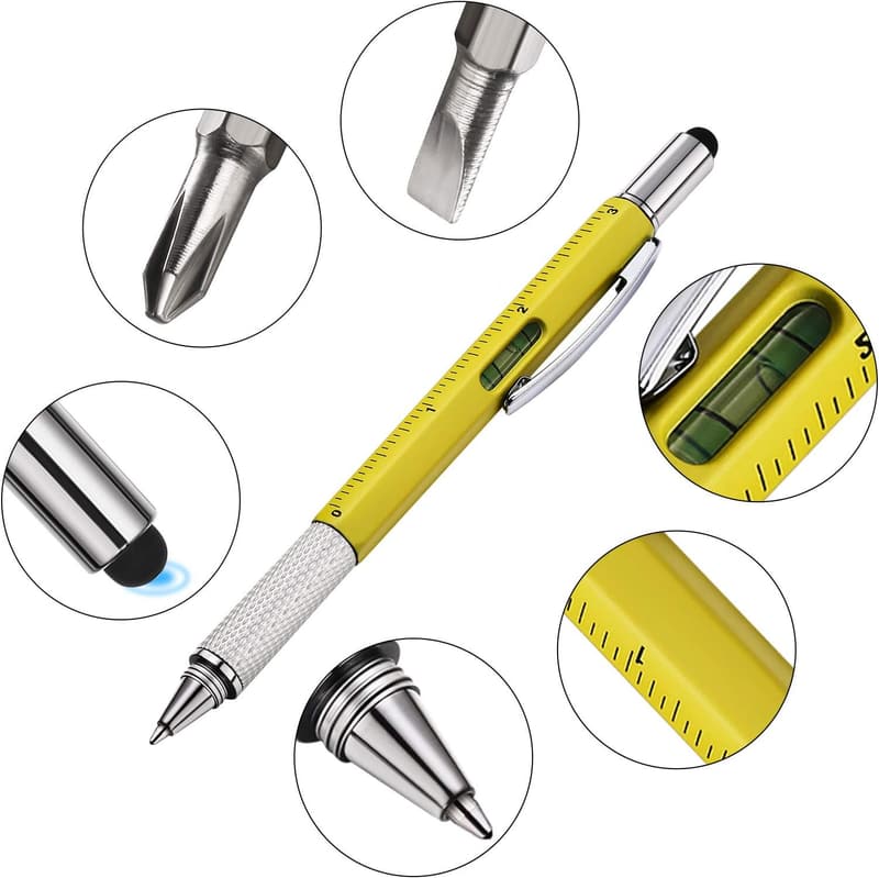 Father's Day Multitool Pen Set - 6-in-1 Gifts for Dad