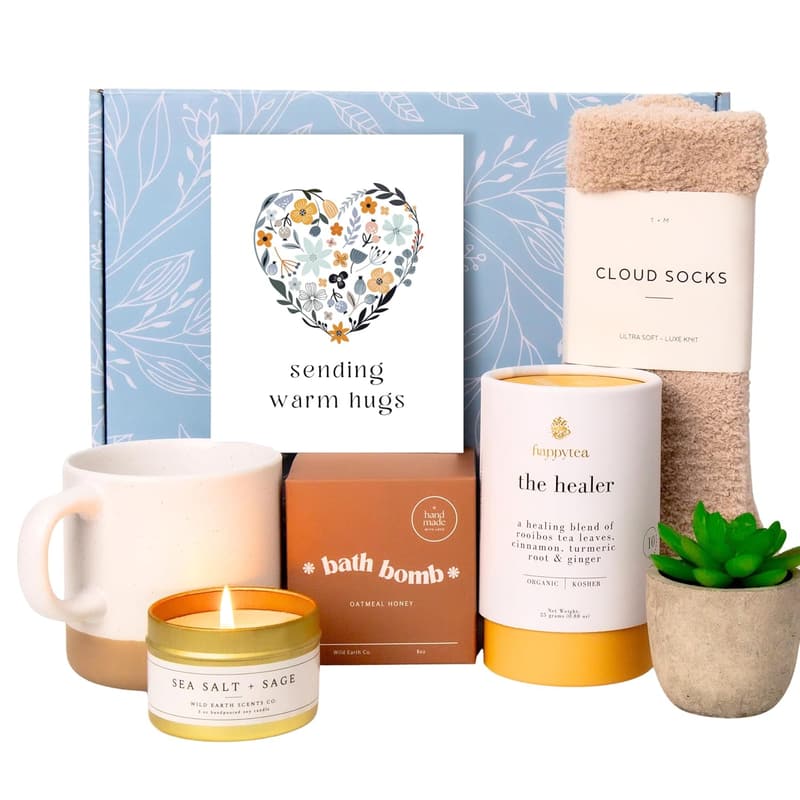 Get Well Soon Gift Box for Women | Organic Self-Care Set