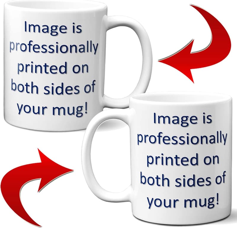 Personalized Ugly Christmas Sweater Coffee Mug - 11oz Gift
