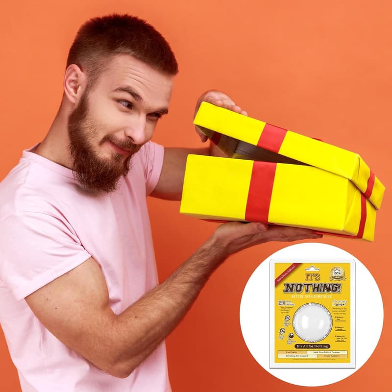 Funny Gag Gift: 'The Gift of Nothing' Prank Package