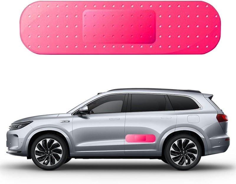 Funny Bandage Vinyl Car Decal - 23.7