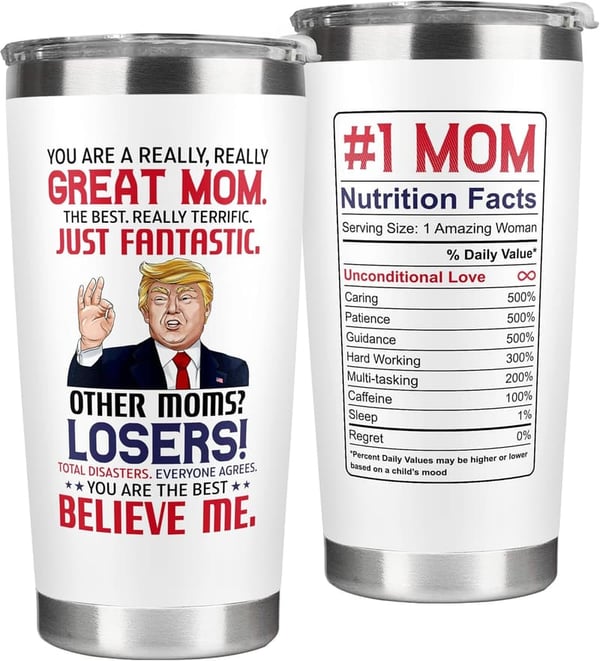 Mother's Day 20 oz Stainless Steel Tumbler for Mom