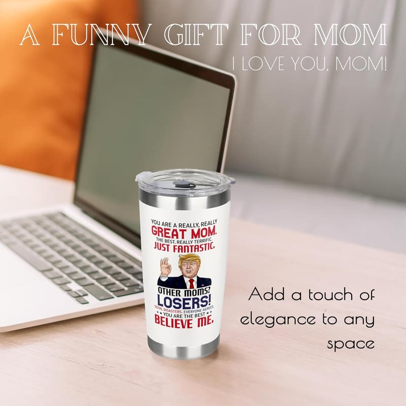 Mother's Day 20 oz Stainless Steel Tumbler for Mom