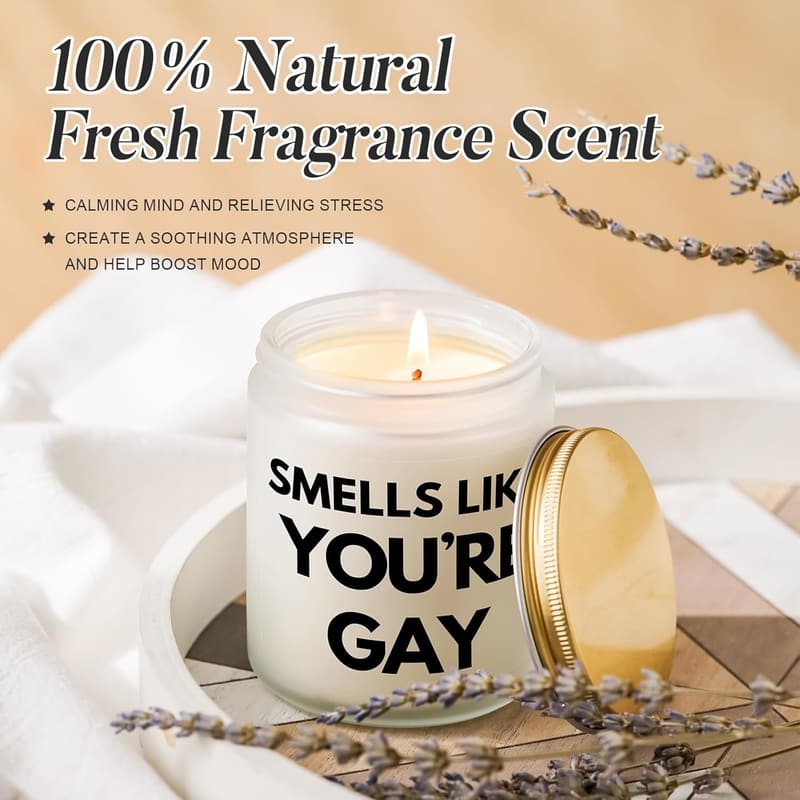Pride Month Candle for Gay Men - 