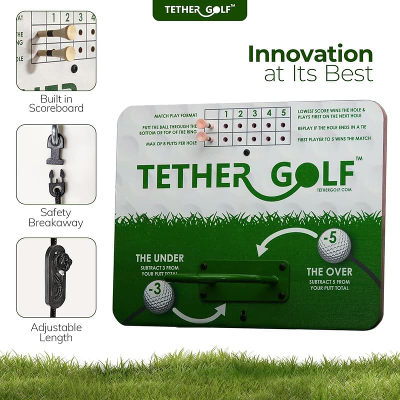 Father's Day Indoor & Outdoor Golf Game for Family Fun