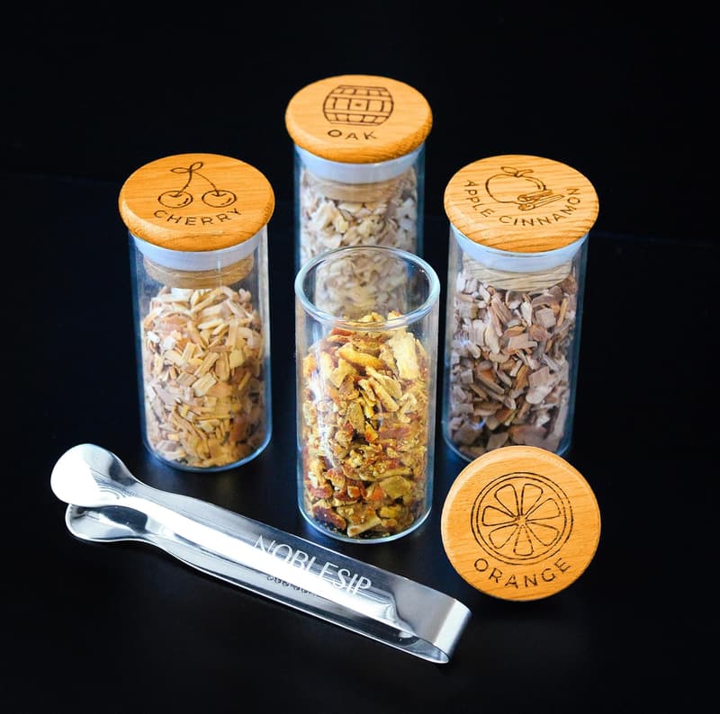 Father's Day Cocktail Smoker Kit with Glass Dome & Wood Chips