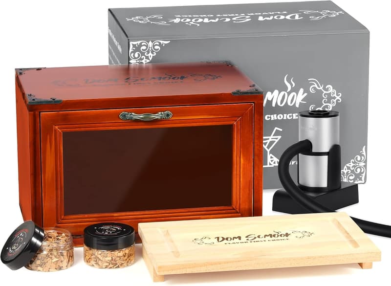 Cocktail Smoker Kit with Wood Chips for Old Fashioned Drinks