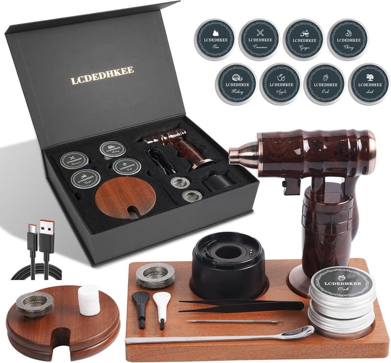 Whiskey Smoker Kit - No Butane, Easy to Carry