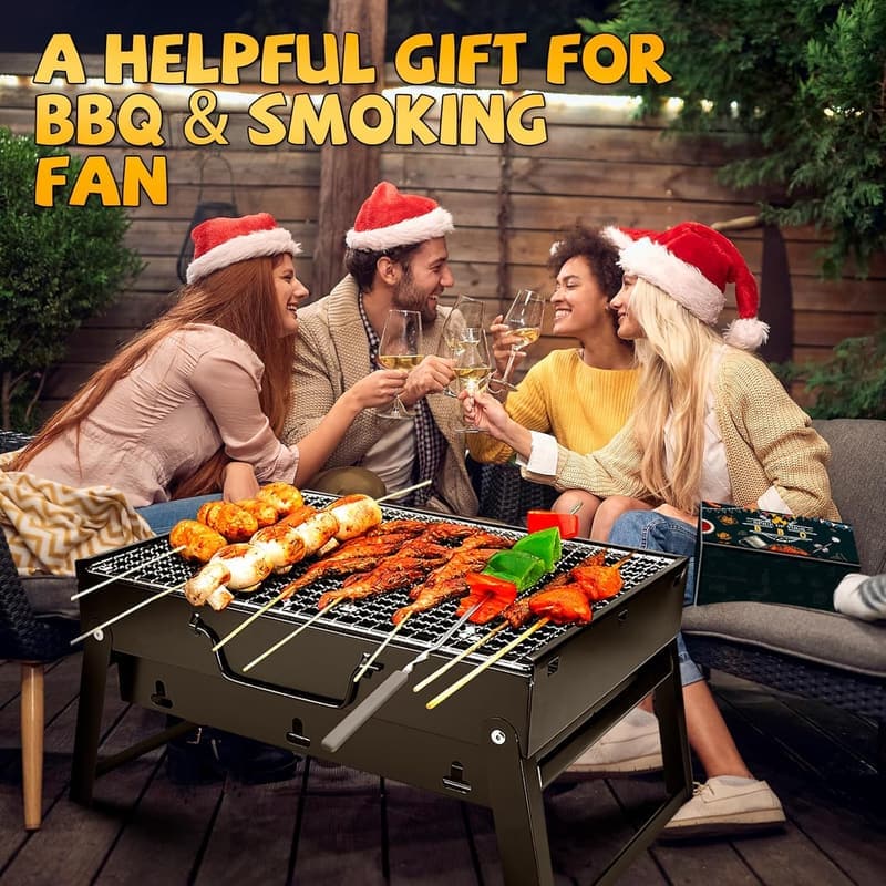BBQ Smoker Accessories Set for Men - Unique Grilling Gifts