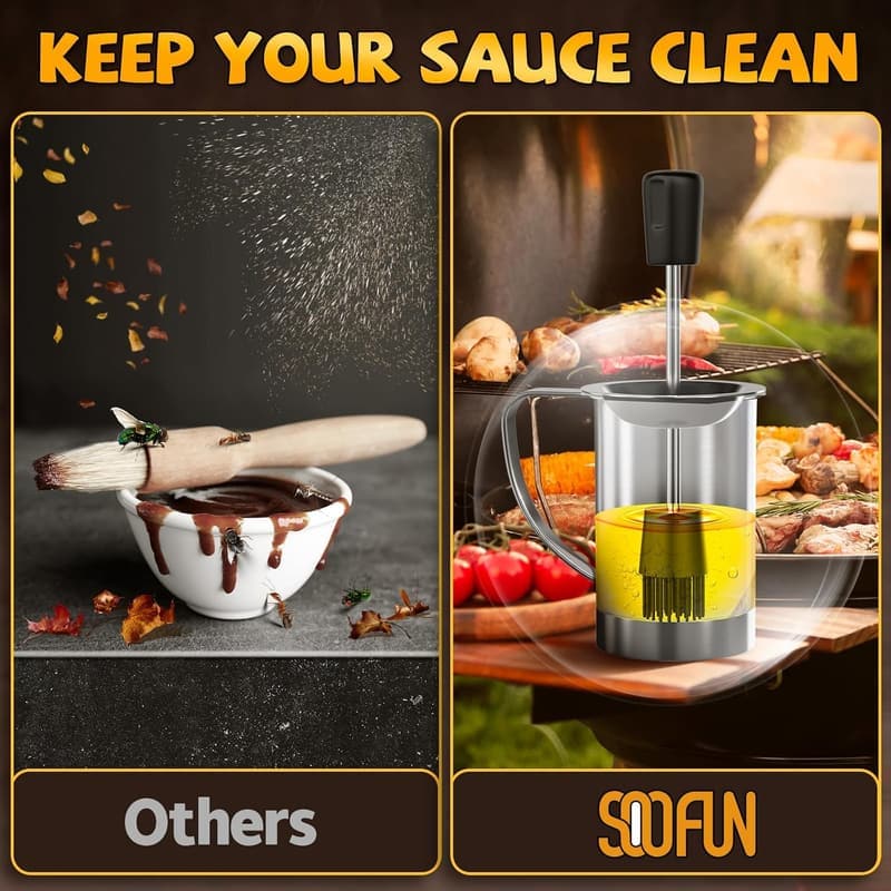 BBQ Smoker Accessories Set for Men - Unique Grilling Gifts