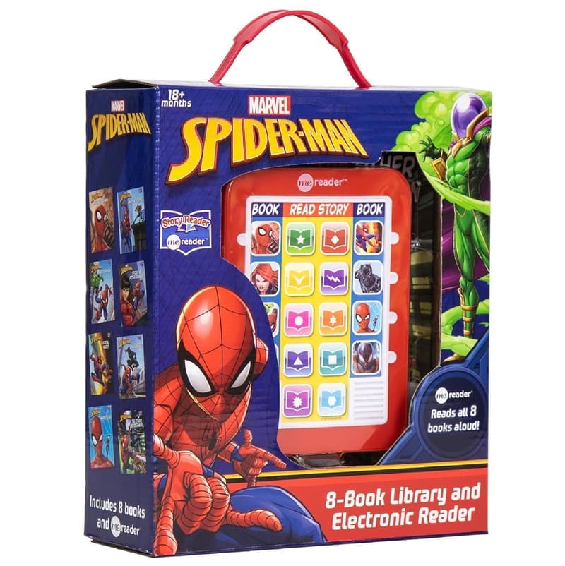 Spider-Man Me Reader Electronic Library with 8 Sound Books