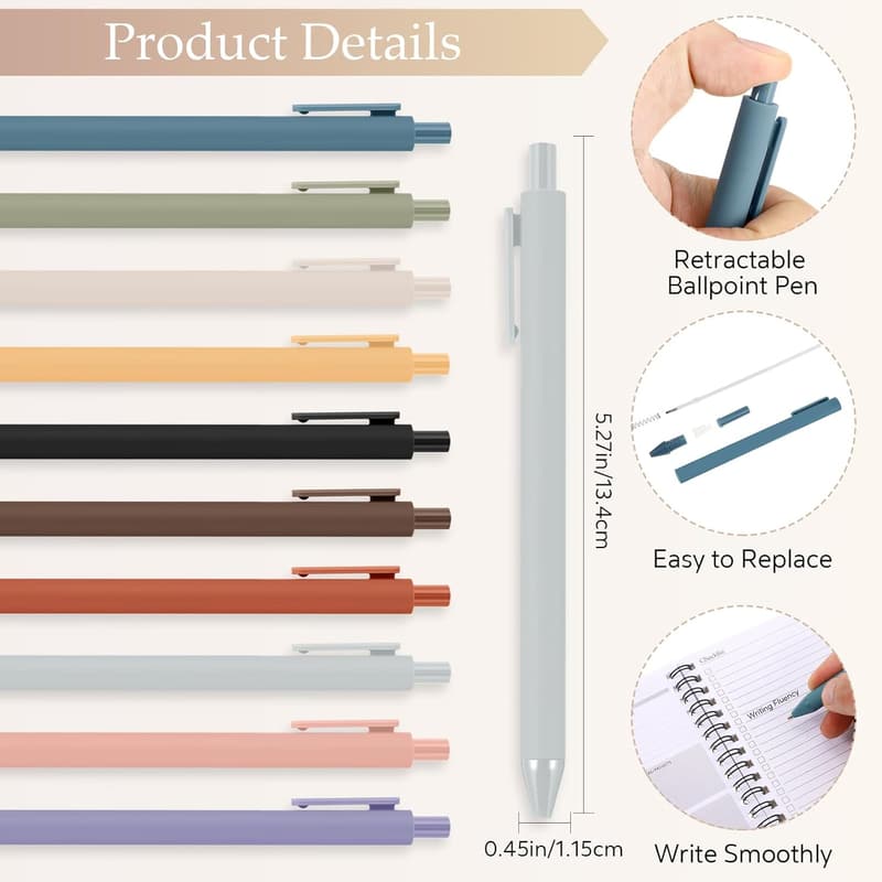 Graduation Gift Set: Boho Notebook, Sticky Notes & Bamboo Pen