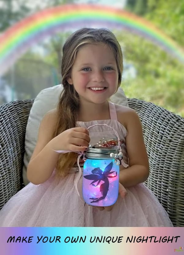 DIY Unicorn & Fairy Lantern Craft Kit for Girls' Birthday