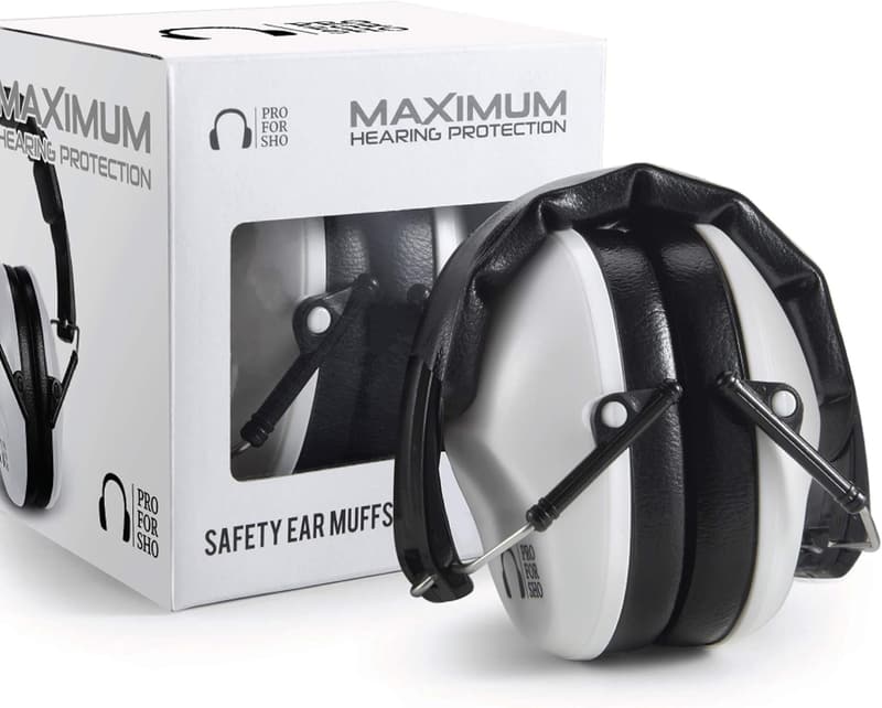 34dB NRR Hearing Protection Ear Muffs for Shooting & Work