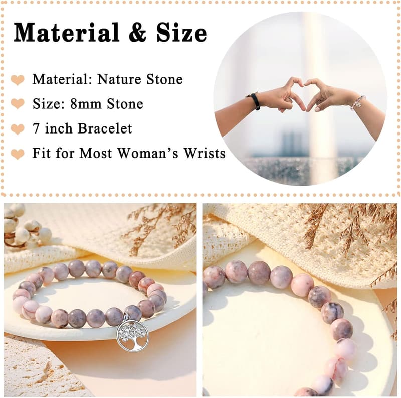 Tree of Life Bracelet for Women – Perfect Gift for Mother's Day