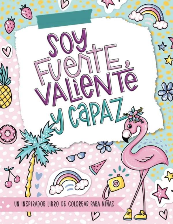 Empowering Coloring Book for Girls: 