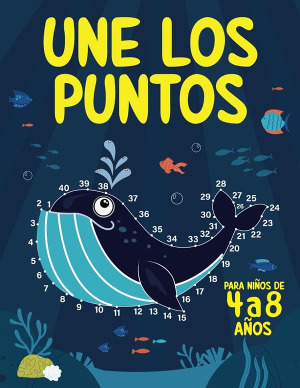 Connect the Dots Book for Kids Ages 4-8: Fun Number Activities