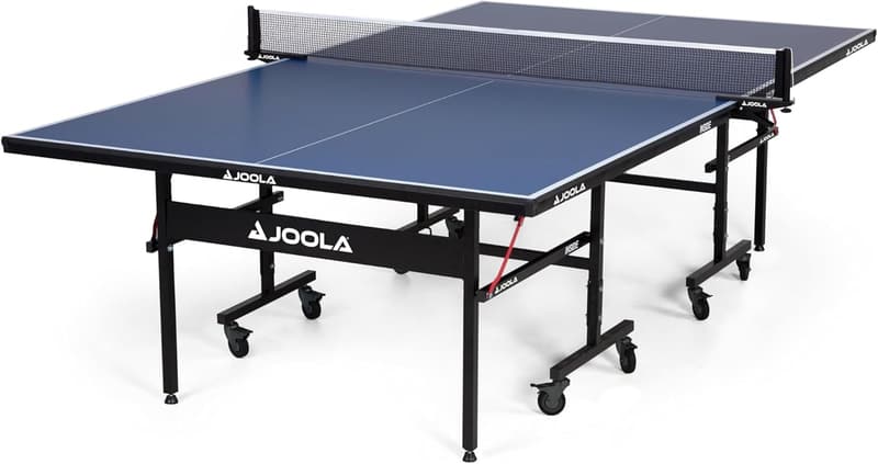 JOOLA Indoor Ping Pong Table - Quick Clamp Net, Foldable Design