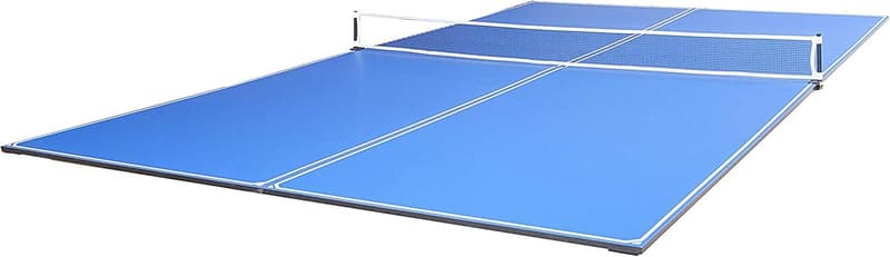 Ping Pong Conversion Top with Net for Billiard Tables